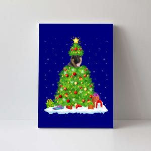 Xmas Decorations Santa Ger Shepherd Dog Christmas Tree Great Gift Canvas