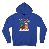 Xmas Decorations Santa Toy Poodle Dog Christmas Funny Gift Hoodie