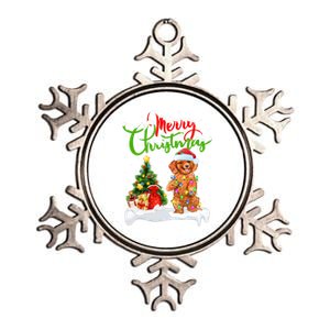 Xmas Decorations Santa Toy Poodle Dog Christmas Funny Gift Metallic Star Ornament