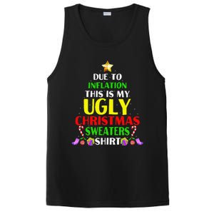 Xmas Due To Inflation This Is My Christmas Ugly Sweaters PosiCharge Competitor Tank