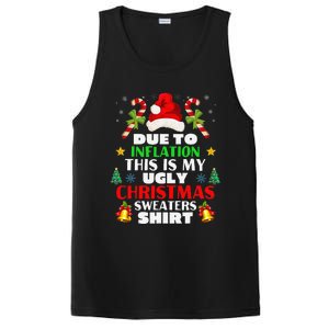 Xmas Due To Inflation This Is My Christmas Ugly Sweaters PosiCharge Competitor Tank