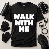 Xaviaer Durousseau Wearing Walk With Me Smoothie Cooling Performance Crew T-Shirt