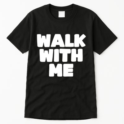Xaviaer Durousseau Wearing Walk With Me Smoothie Tall T-Shirt