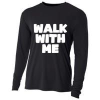 Xaviaer Durousseau Wearing Walk With Me Smoothie Cooling Performance Long Sleeve Crew