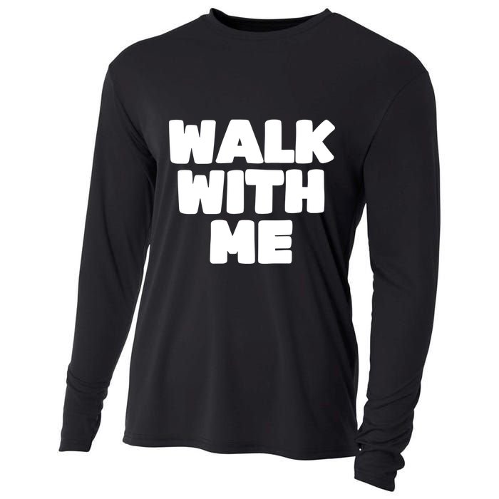 Xaviaer Durousseau Wearing Walk With Me Smoothie Cooling Performance Long Sleeve Crew