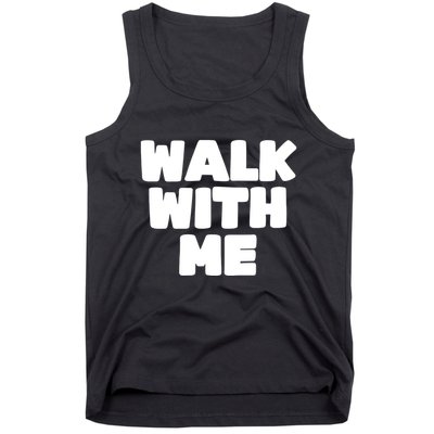 Xaviaer Durousseau Wearing Walk With Me Smoothie Tank Top