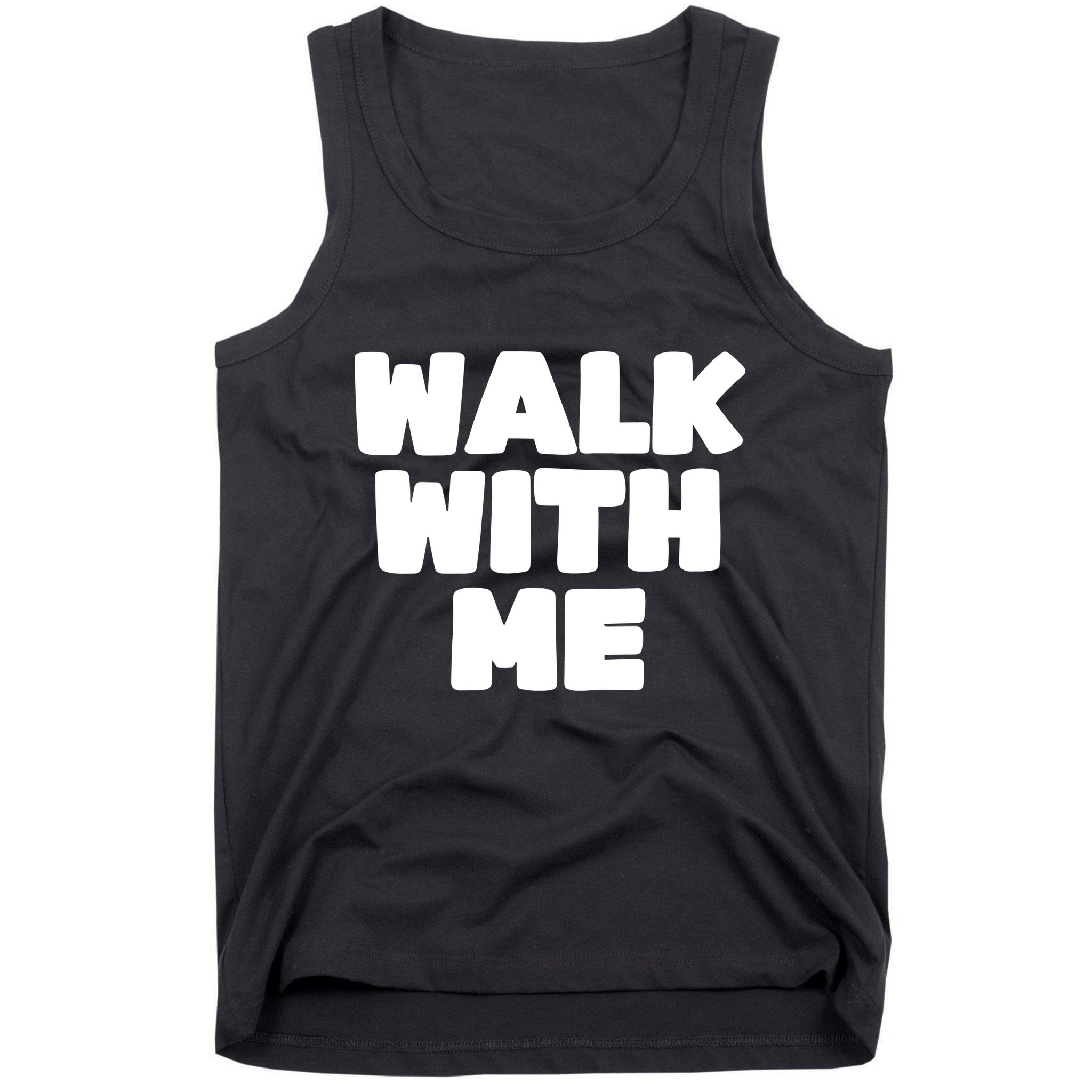 Xaviaer Durousseau Wearing Walk With Me Smoothie Tank Top