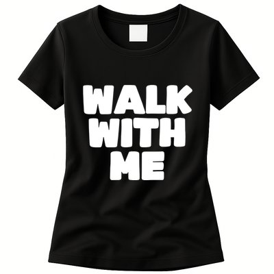 Xaviaer Durousseau Wearing Walk With Me Smoothie Womens T-Shirt