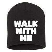 Xaviaer Durousseau Wearing Walk With Me Smoothie Short Acrylic Beanie
