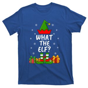 Xmas Family Matching Funny What The Elf Christmas Meaningful Gift T-Shirt