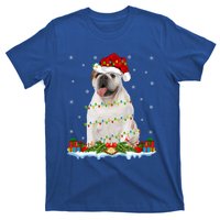 Xmas Family Matching Santa Hat English Bulldog Christmas Gift T-Shirt