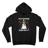 Xmas Feliz Navidad Juana Party Cool Mexican Funny Christmas Hoodie