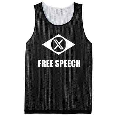 X Free Speech Mesh Reversible Basketball Jersey Tank