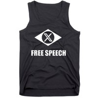 X Free Speech Tank Top