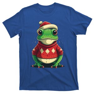 Xmas Frog Santa On Christmas Frog T-Shirt