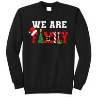 Xmas Family We Are Family Pajamas Matching Sweatshirt