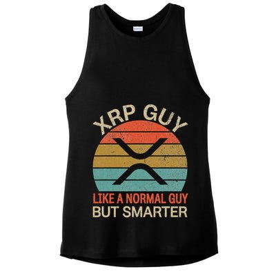 Xrp Guy Crypto Merchandise Definition Ladies PosiCharge Tri-Blend Wicking Tank
