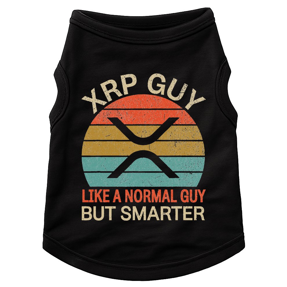Xrp Guy Crypto Merchandise Definition Doggie Tank