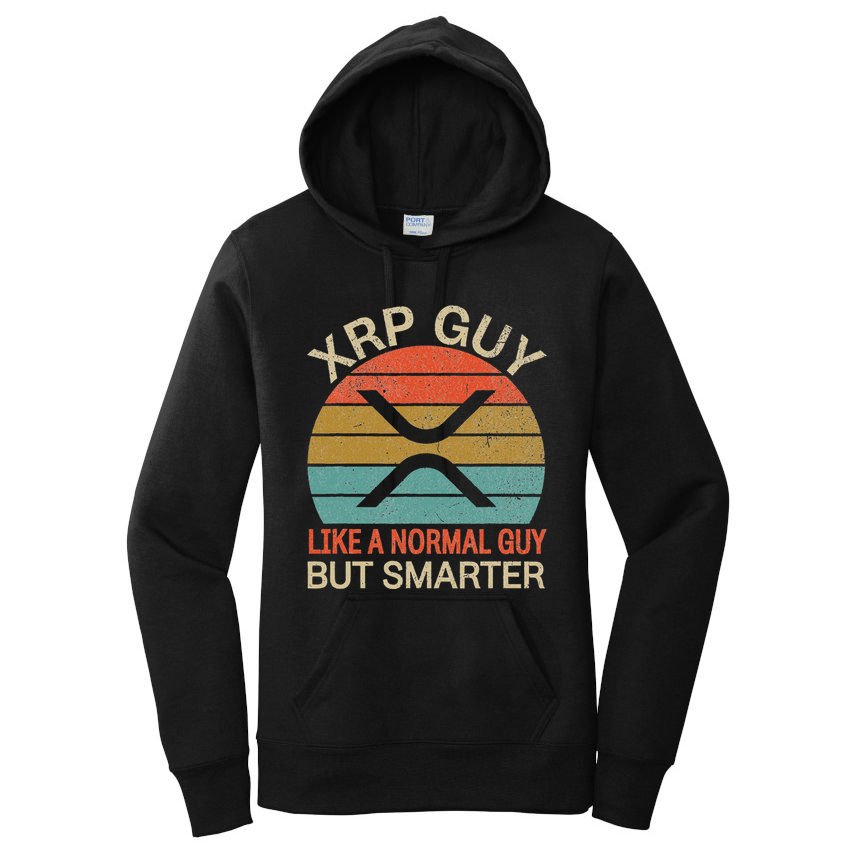 Xrp Guy Crypto Merchandise Definition Women's Pullover Hoodie