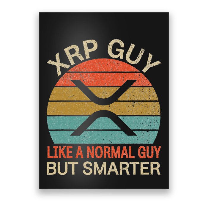 Xrp Guy Crypto Merchandise Definition Poster