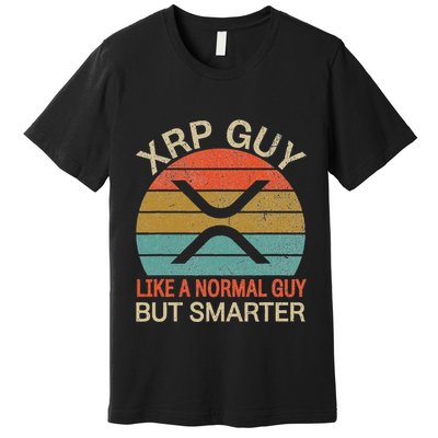Xrp Guy Crypto Merchandise Definition Premium T-Shirt