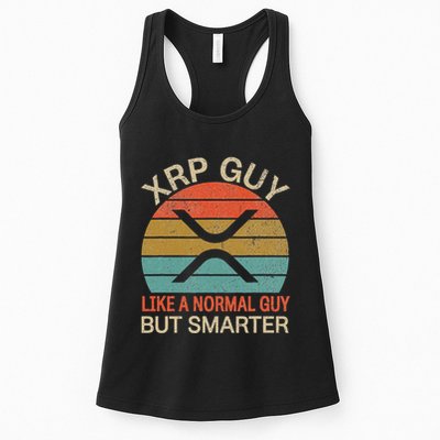 Xrp Guy Crypto Merchandise Definition Womens Tank Top