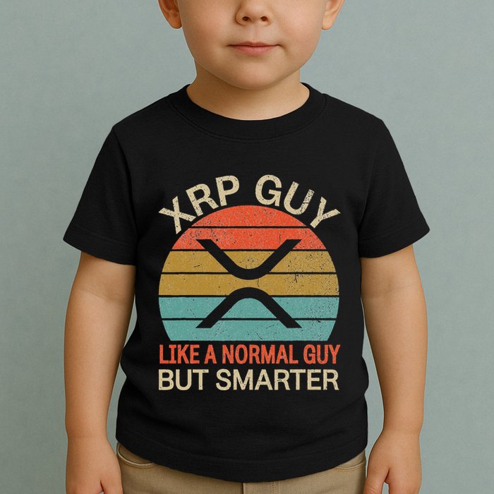 Xrp Guy Crypto Merchandise Definition Toddler T-Shirt