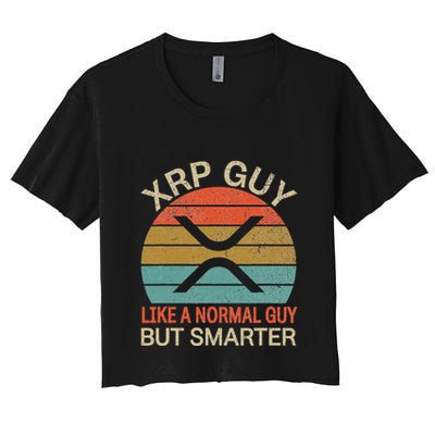 Xrp Guy Crypto Merchandise Definition Crop Top