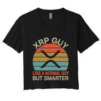 Xrp Guy Crypto Merchandise Definition Crop Top