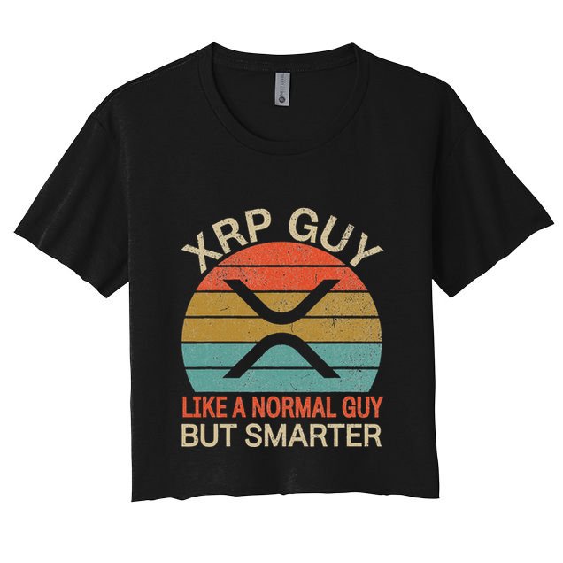 Xrp Guy Crypto Merchandise Definition Crop Top