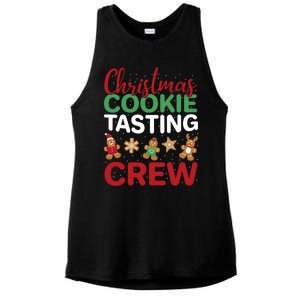 Xmas Gift Christmas Cookie Tasting Crew Gift Ladies PosiCharge Tri-Blend Wicking Tank