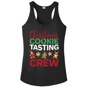 Xmas Gift Christmas Cookie Tasting Crew Gift Ladies PosiCharge Competitor Racerback Tank