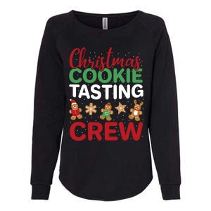 Xmas Gift Christmas Cookie Tasting Crew Gift Womens California Wash Sweatshirt