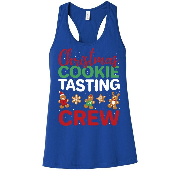 Xmas Gift Christmas Cookie Tasting Crew Gift Women's Racerback Tank