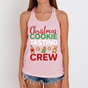 Xmas Gift Christmas Cookie Tasting Crew Gift Women's Knotted Racerback Tank