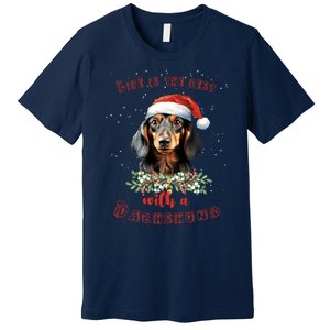 Xmas Gifts For Dachshund Lovers Premium T-Shirt