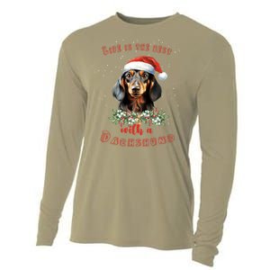 Xmas Gifts For Dachshund Lovers Cooling Performance Long Sleeve Crew