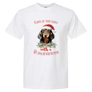 Xmas Gifts For Dachshund Lovers Garment-Dyed Heavyweight T-Shirt