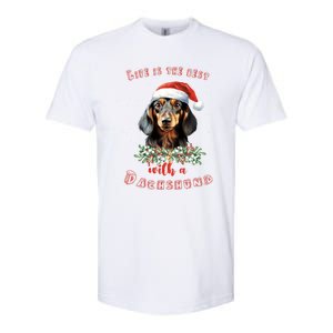 Xmas Gifts For Dachshund Lovers Softstyle CVC T-Shirt