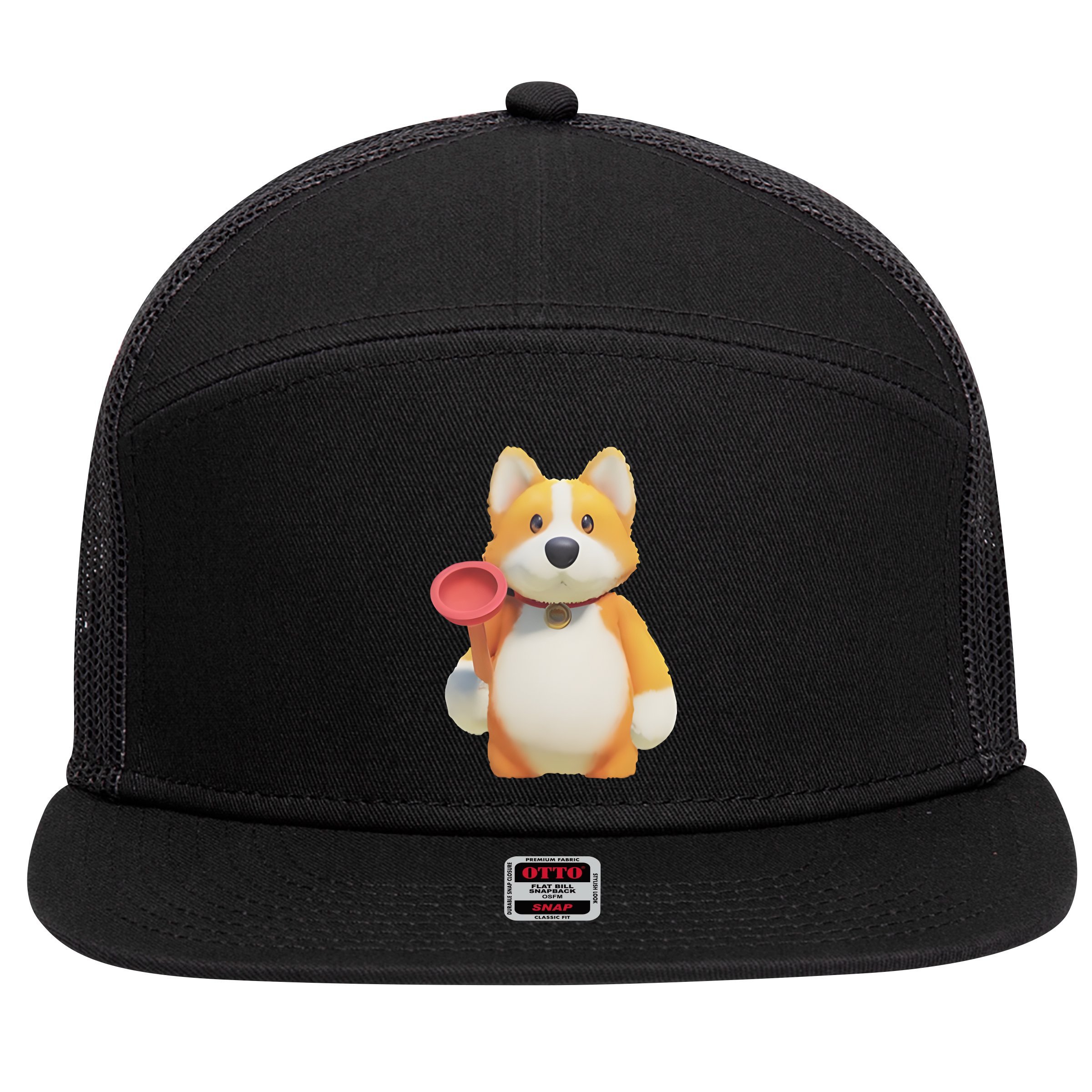 Xbox Gear Party Animals Nemo 7 Panel Mesh Trucker Snapback Hat