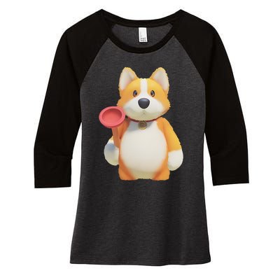 Xbox Gear Party Animals Nemo Women's Tri-Blend 3/4-Sleeve Raglan Shirt