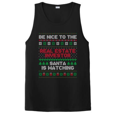 Xmas Gift Real Estate Investor Ugly Sweater Gift PosiCharge Competitor Tank