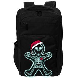 Xray Gingerbread Skeleton Christmas Nurse Xray Tech Great Gift Impact Tech Backpack