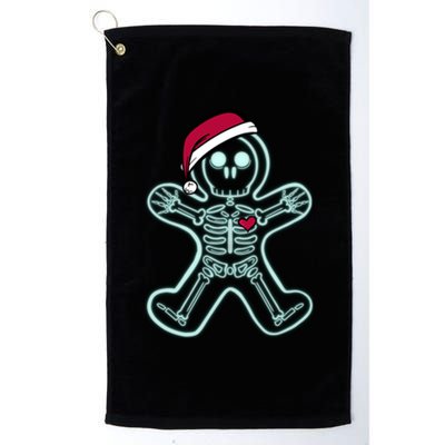 Xray Gingerbread Skeleton Christmas Nurse Xray Tech Great Gift Platinum Collection Golf Towel