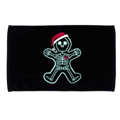 Xray Gingerbread Skeleton Christmas Nurse Xray Tech Great Gift Microfiber Hand Towel