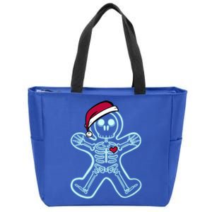 Xray Gingerbread Skeleton Christmas Nurse Xray Tech Great Gift Zip Tote Bag