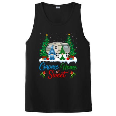 Xmas Gnome Sweet Home Funny Camper Camping Christmas Gift PosiCharge Competitor Tank