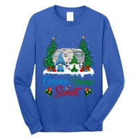 Xmas Gnome Sweet Home Funny Camper Camping Christmas Gift Long Sleeve Shirt