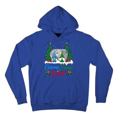 Xmas Gnome Sweet Home Funny Camper Camping Christmas Gift Tall Hoodie