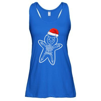 XRay Gingerbread Skeleton Christmas Nurse Xray Tech Meaningful Gift Ladies Essential Flowy Tank